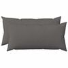 vidaXL Povlak na pol&scaron;t&aacute;ř 2 ks HEERLEN Světle &scaron;ed&aacute; 40 x 70 cm Textil