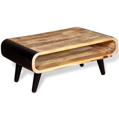 vidaXL Konferenční stolek z hrubého mangovníkového dřeva 90x55x39 cm
