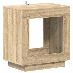 vidaXL Bočn&iacute; stůl Dub sonoma 60 x 40 x 65 cm Kompozitn&iacute; dřevo