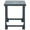 vidaXL 3dílný skládací bistro set plastový zelený