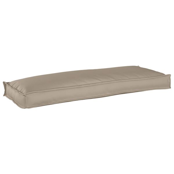 vidaXL Pol&scaron;t&aacute;ř Taupe 110 x 40 x 8 cm Oxford l&aacute;tka