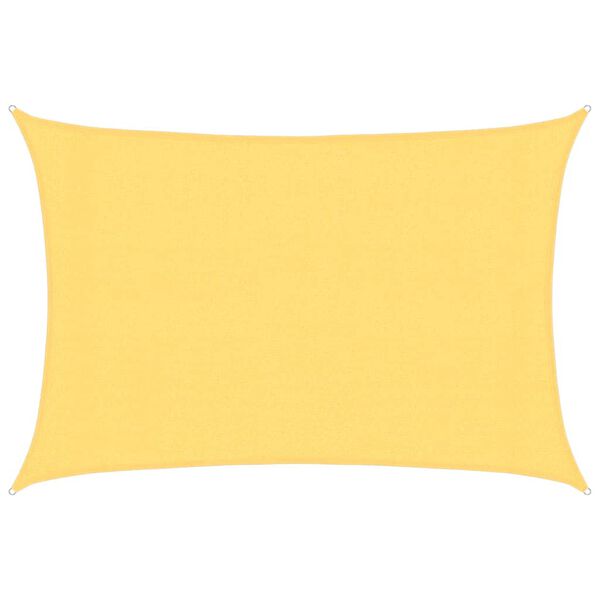 vidaXL Plachta proti slunci 160 g/m² béžová 3 x 4 m HDPE