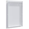 vidaXL Př&iacute;stupov&eacute; panely 2 pcs B&iacute;l&aacute; 15 x 23 cm ABS plast