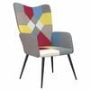 vidaXL Relaxačn&iacute; křeslo patchwork textil
