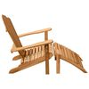 vidaXL Zahradní Adirondack židle 2 pcs Hnědá 77 x 137 x 95 cm