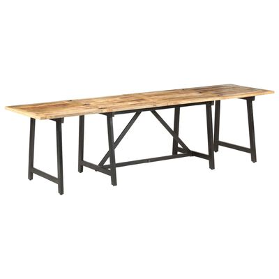 vidaXL Rozkládací jídelní stůl 280x80x75 cm masivní mangovníkové dřevo