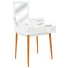 vidaXL Toaletn&iacute; stolek se zrcadlem MDF 60 x 50 x 86 cm
