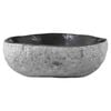 vidaXL Umyvadlo Ov&aacute;ln&yacute; &Scaron;ed&aacute; (32-37) x (27-30) x 12 cm Ř&iacute;čn&iacute; k&aacute;men