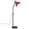 vidaXL Stojac&iacute; lampa 25 W červen&aacute; patina 30 x 30 x 100&ndash;150 cm E27