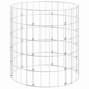 vidaXL Zahradn&iacute; kompost&eacute;r &Oslash; 50 x 50 cm pozinkovan&aacute; ocel