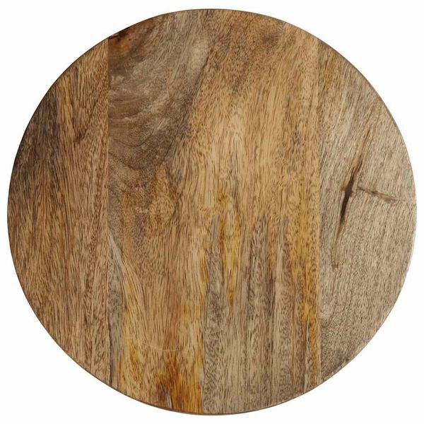 vidaXL Odkl&aacute;dac&iacute; stolek &Oslash;30x60 cm masivn&iacute; mangovn&iacute;kov&eacute; dřevo