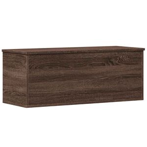 vidaXL &Uacute;ložn&yacute; box hněd&yacute; dub 90 x 35 x 35 cm kompozitn&iacute; dřevo