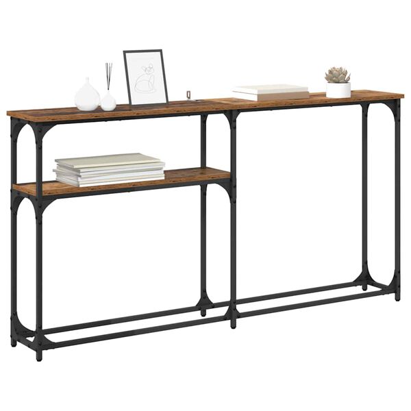 vidaXL Konsole Star&eacute; dřevo 145x22.5x75cm kompozitn&iacute; dřevo