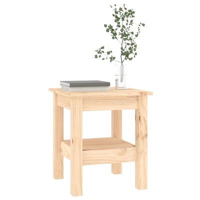 vidaXL Konferenční stolek 35 x 35 x 40 cm masivní borové dřevo