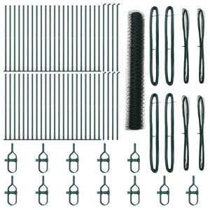 vidaXL Plotov&yacute; sloupek. Zelen&aacute;