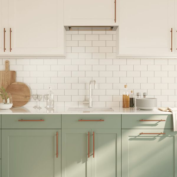 vidaXL N&aacute;bytkov&eacute; &uacute;chytky 10 ks bronzov&eacute; 192 mm nerezov&aacute; ocel