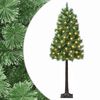 vidaXL Uměl&yacute; Skl&aacute;dac&iacute; V&aacute;nočn&iacute; Strom 120 cm 150 LED Tepl&aacute; b&iacute;l&aacute;