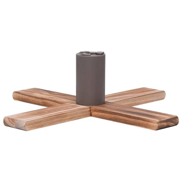 vidaXL Stojan na vánoční stromek 54 x 54 x 16 cm