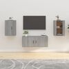 vidaXL N&aacute;stěnn&eacute; TV skř&iacute;ňky 2 ks &scaron;ed&eacute; sonoma 40 x 34,5 x 60 cm
