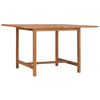 vidaXL Zahradn&iacute; j&iacute;deln&iacute; stůl 110 x 110 x 75 cm masivn&iacute; teak