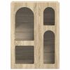 vidaXL Serv&iacute;rovac&iacute; skř&iacute;ň Sonoma dub 59 x 35 x 80.5 cm kompozitn&iacute; dřevo