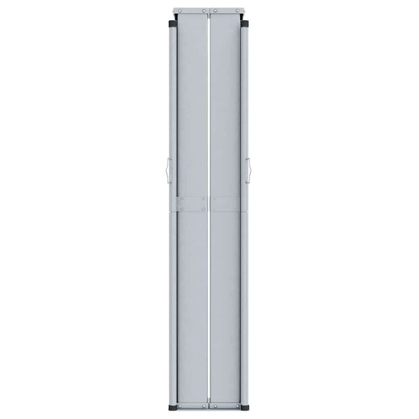 vidaXL Zatahovací boční markýza antracitová 220 x 1 000 cm