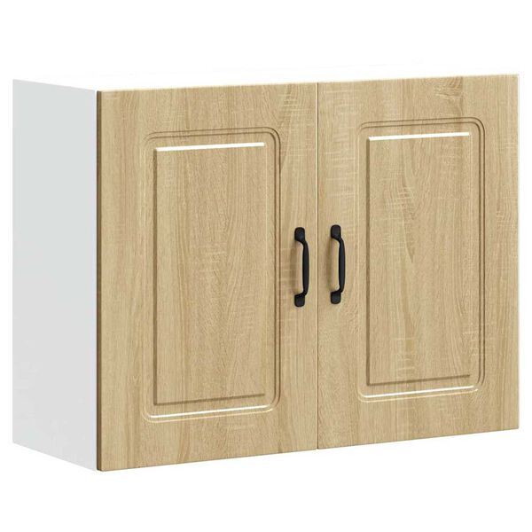 vidaXL Kuchyňsk&aacute; n&aacute;stěnn&aacute; skř&iacute;ňka "Kalmar" dub sonoma kompozitn&iacute;