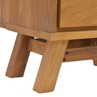 vidaXL Noční stolek 40 x 30 x 45 cm masivní teakové dřevo