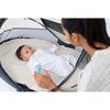 DERYAN Cestovní postýlka "Baby Luxe" s moskytiérou krémová