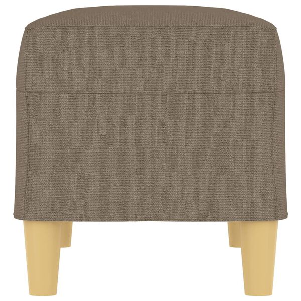 vidaXL Lavice taupe 70 x 35 x 41 cm textil