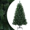 vidaXL Uměl&yacute; v&aacute;nočn&iacute; stromeček 120 cm PVC a kov Zelen&aacute;