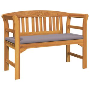 vidaXL Růžov&aacute; lavice 114 x 46 x 82,5 cm Masivn&iacute; ak&aacute;tov&eacute; dřevo