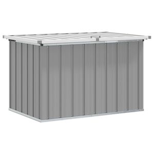 vidaXL Zahradn&iacute; &uacute;ložn&yacute; box &scaron;ed&yacute; 109 x 67 x 65 cm