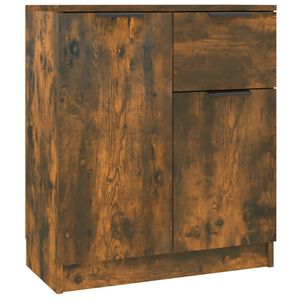 vidaXL Př&iacute;born&iacute;k kouřov&yacute; dub 60 x 30 x 70 cm kompozitn&iacute; dřevo