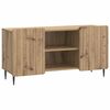 vidaXL Televizn&iacute; skř&iacute;ň Dub artisan 102 x 34,5 x 52 cm Kompozitn&iacute; dřevo