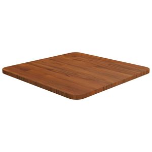 vidaXL Čtvercov&aacute; stoln&iacute; deska tmavě hněd&aacute; 40x40x1,5 cm o&scaron;etřen&yacute; dub