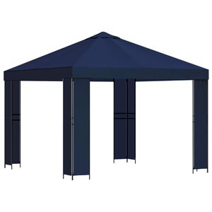 vidaXL Alt&aacute;n 3 x 3 m Modr&aacute; Polyester a ocel 190 gsm
