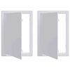 vidaXL Přístupové panely 2 pcs Bílá 23 x 15 x 2 cm ABS plast