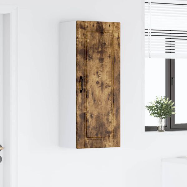 vidaXL Kuchyňsk&aacute; skř&iacute;ň Kouřov&yacute; dub 40 x 31 x 100 cm kompozitn&iacute; dřevo