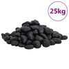 vidaXL Le&scaron;těn&eacute; obl&aacute;zky 25 kg čern&eacute; 2&ndash;5 cm