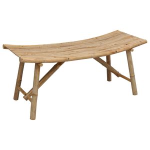 vidaXL Zahradn&iacute; lavice 110 x 45 x 50 cm Bambus Př&iacute;rodn&iacute; Obd&eacute;ln&iacute;kov&yacute;