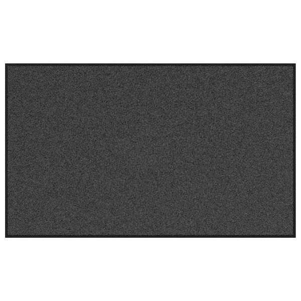 vidaXL Rohož Jiný Antracitová a černá 90 x 150 cm Polypropylen a vinyl