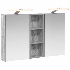 vidaXL Sada koupelnov&yacute;ch skř&iacute;něk s polic&iacute; 3 pcs 80 x 10,5 x 50 cm