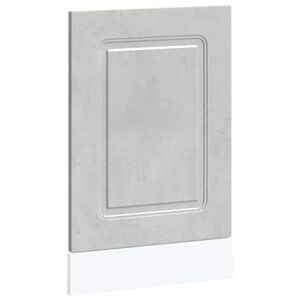 vidaXL Panel na myčku Kalmar betonově &scaron;ed&aacute; 45x1,5x57 cm kompozit