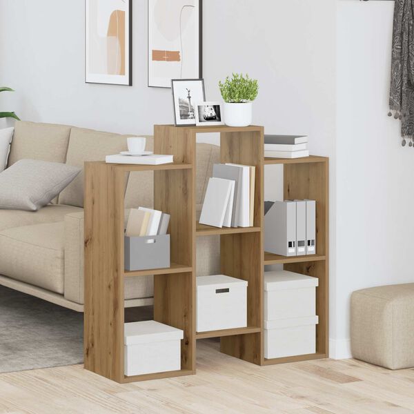 vidaXL Serv&iacute;rovac&iacute; skř&iacute;ň Artisanov&yacute; dub 90 x 30 x 90 cm