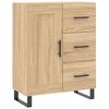 vidaXL Skř&iacute;ň highboard dub sonoma 69,5 x 34 x 180 cm kompozitn&iacute; dřevo