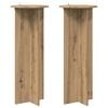 vidaXL Stojan na rostliny 2 ks Dub artisan &Oslash;40 x 100 cm