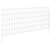 vidaXL Zahradn&iacute; plot se sloupky 48 ks 115 x 50 cm Pozinkovan&aacute; ocel