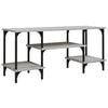 vidaXL TV skř&iacute;ňka &scaron;ed&aacute; sonoma 102 x 35 x 45,5 cm kompozitn&iacute; dřevo