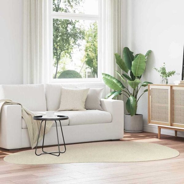 vidaXL Kusov&eacute; koberce HUARTE B&eacute;žov&aacute; 160 x 230 cm Polyester